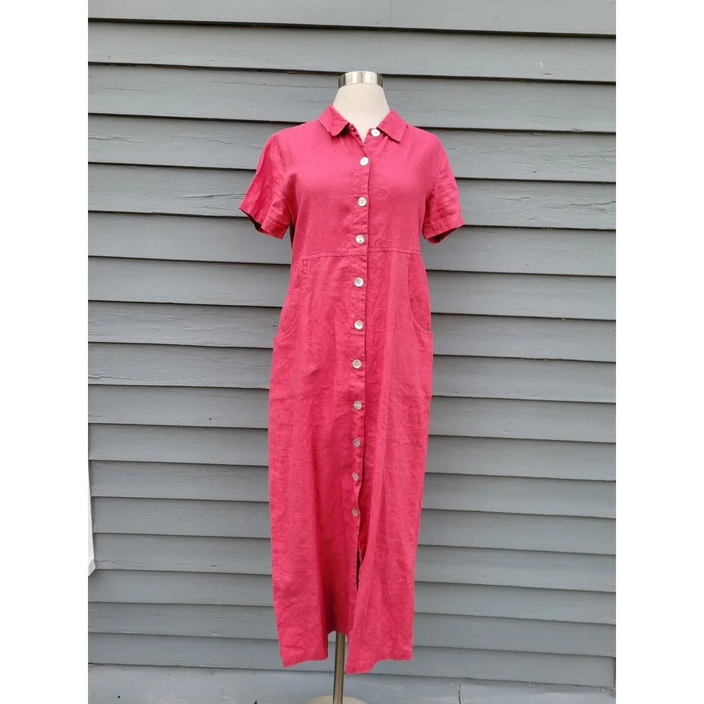 90s button down dress TACSTRUN Women's Vintage Short Sleeve Denim Trendy Slim Midi Jean Dress,Blue,XS at Amazon Women's Clothing store 1990s Saks 5th Avenue Sz